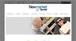 Desktop Screenshot of newmarketdental.com.au